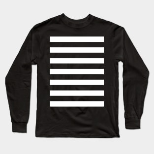 White Stripes, DIY background color Long Sleeve T-Shirt